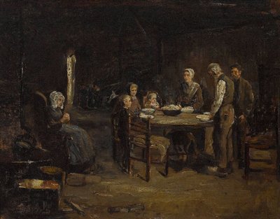 Tischgebet von Max Liebermann